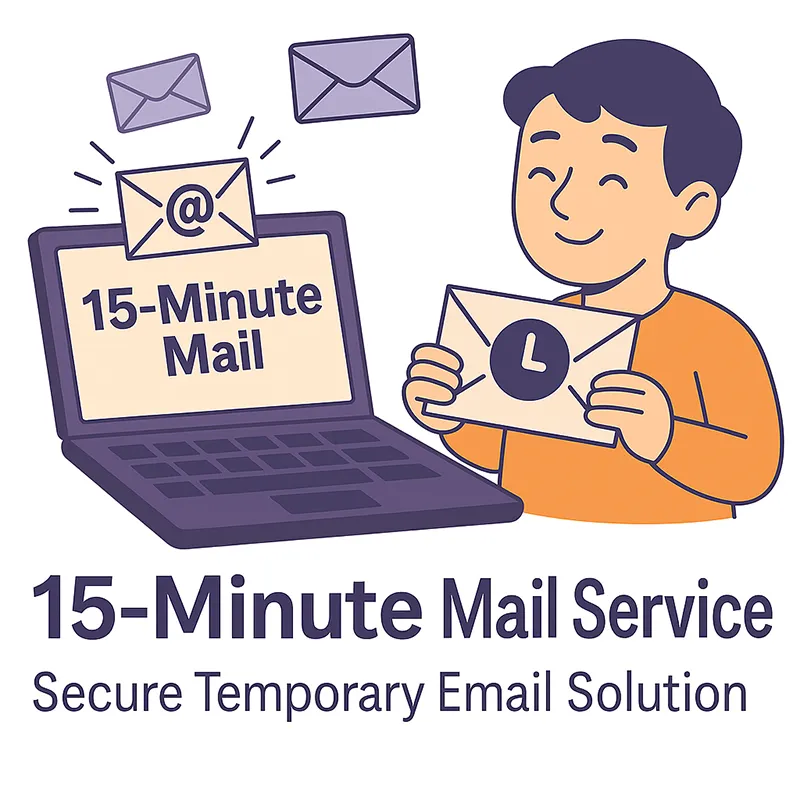 15-Minute Mail Service - Secure Temporary Email Solution